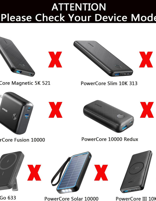 Load image into Gallery viewer, Hard Travel Case Replacement for Anker Powercore Speed 10000 10000Mah / Powercore II 10000 QC Charge 3.0 Portable External Charger Battery Power Bank
