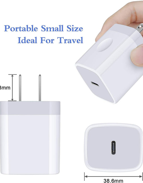 Load image into Gallery viewer, 20W Samsung S25 Type C Wall Charger Fast Charging Block for Galaxy A17 A56 A16 A36 S25 Ultra S24 A15 A55 A14, PD 3.0 Wall Charger USB C Box Adapter for Iphone 17 16E 16 15 Pro Max Pixel 10 9 Pro 8A 8
