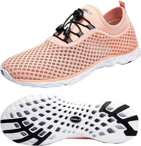 Women'S Quick Drying Aqua Water Shoes Casual Walking Shoes