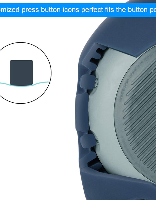 Load image into Gallery viewer, Protective Silicone Stand up Carrying Case for JBL Clip 3 Waterproof Portable Speaker(Blue)
