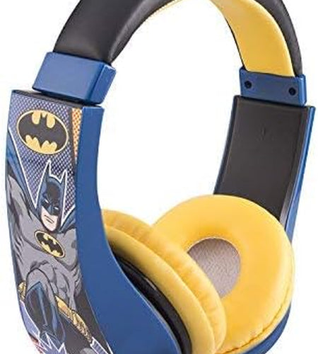 Kids Safe over the Ear Headphones, Volume Limiter for Developing Ears, 3.5MM Stereo Jack, Recommended for Ages 3-9
